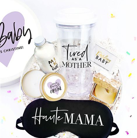 New Mom Gift Personalized Candle Baby Shower Gift Basket Idea Postpartum  Gift Thinking of Your Gift for New Mom Mother to Be Candle Gift 