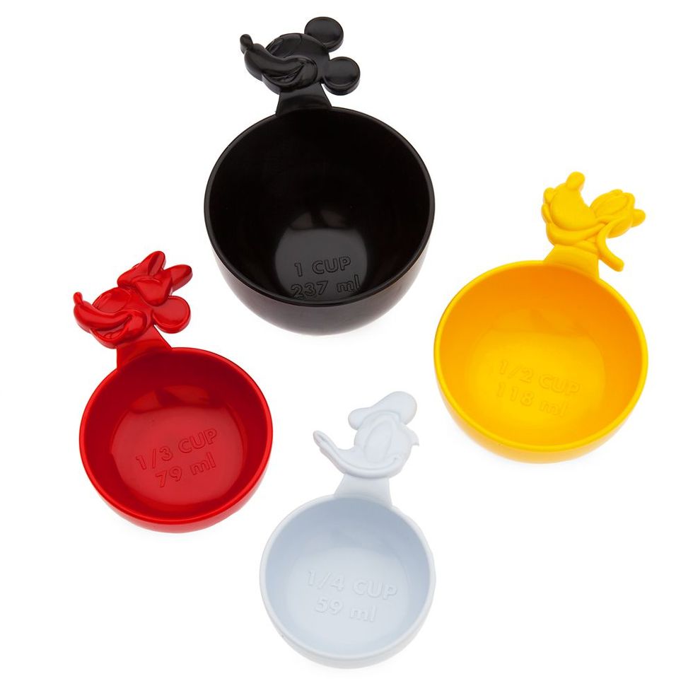 Mickey Mouse and Friends measuring cups set from Disney Store