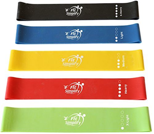 Fit Simplify Mini Bands (Set of 5) 