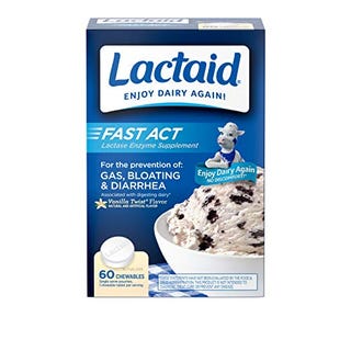 Lactaid Fast Act Lactose Intolerance Chewables 