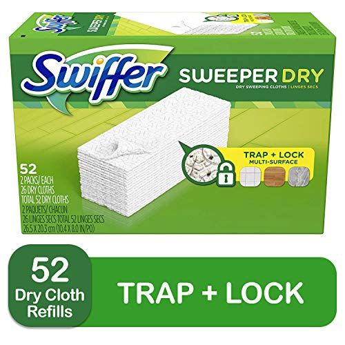 Swiffer Sweeper Dry Mop Refills for Mopping and Cleaning