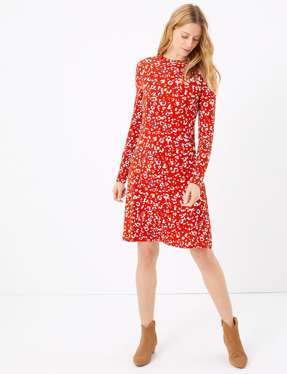marks and spencer jersey dress