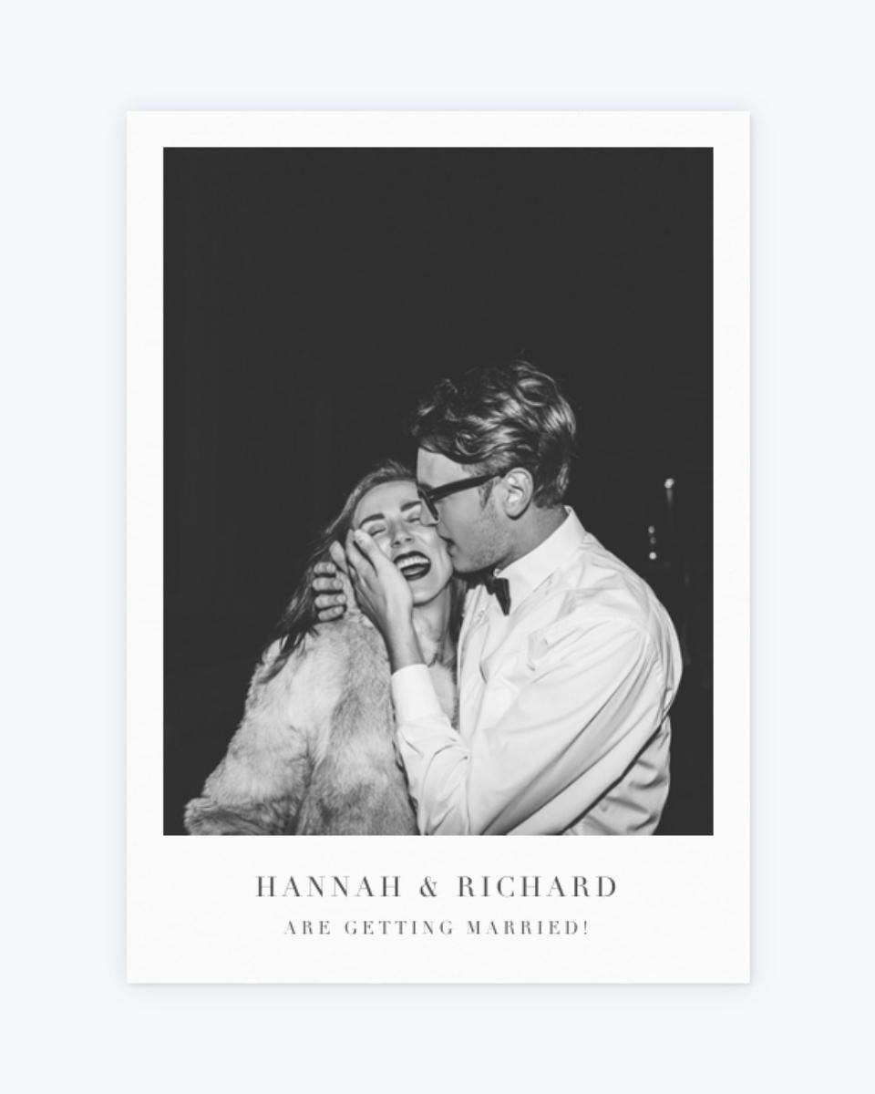 Portrait Save The Date Cards (for 100)