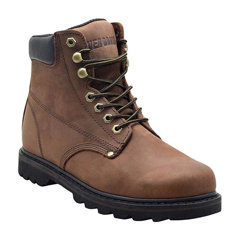 Tank Soft Toe Leather Work Boots