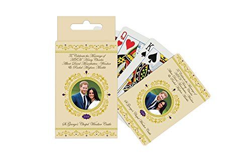 Carte da gioco commemorative per il matrimonio del principe Harry & Meghan Markle