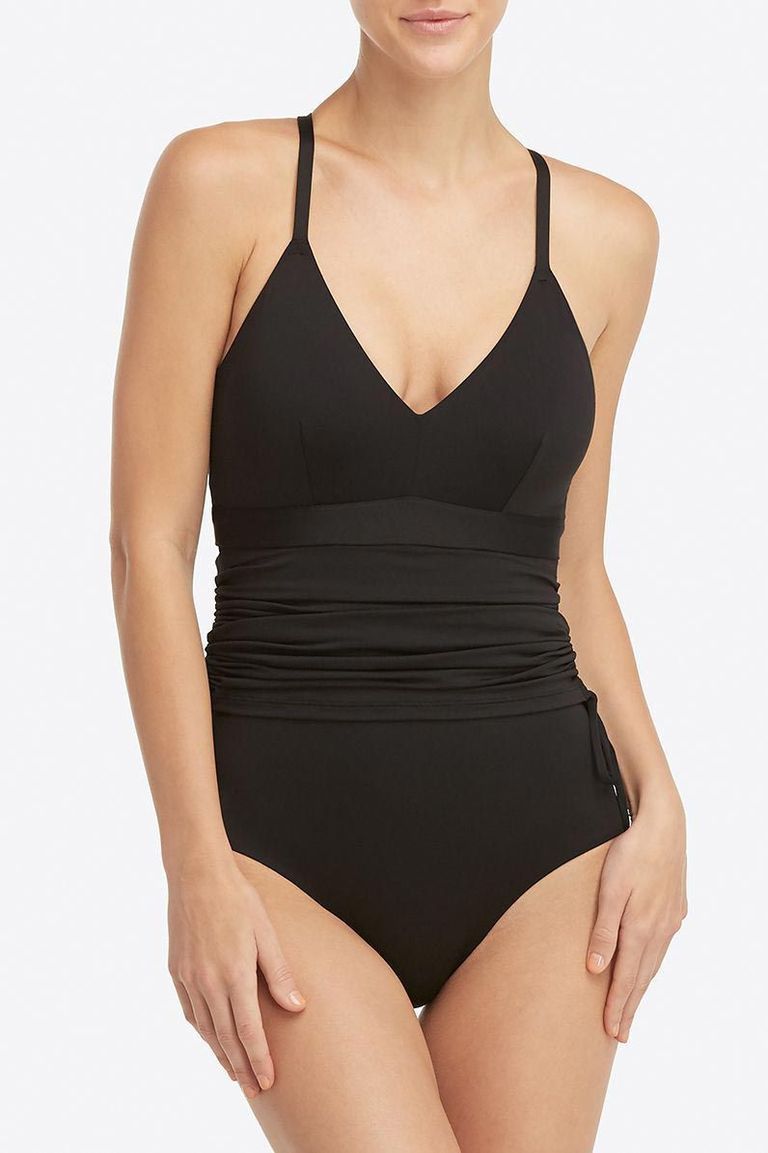 Dainzuy Womens One Piece Swimsuits for Women Tummy Control Swimwear Swimdress Slimming Bathing Suit Dress 