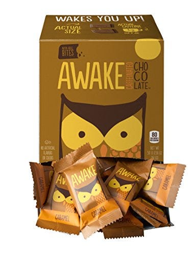 Awake Chocolate Caramel Chocolate Bites