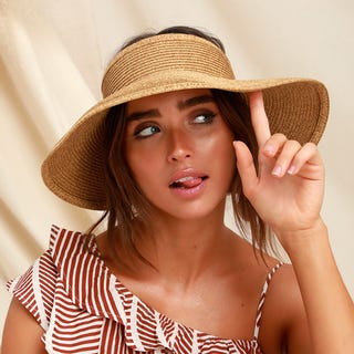 Straw Visor Straw Visor