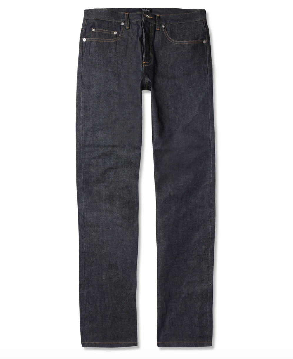 blue selvedge jeans