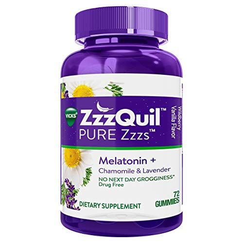 ZzzQuil Pure Zzzs Melatonin Sleep Aid Gummies