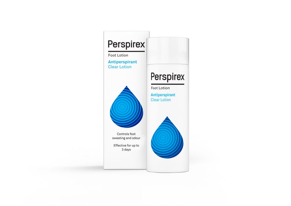 Loción para el exceso de sudor en los pies Perspirex