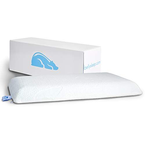 Gel Infused Memory Foam Pillow For Stomach Sleepers
