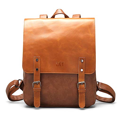 Vegan Vintage Leather Backpack