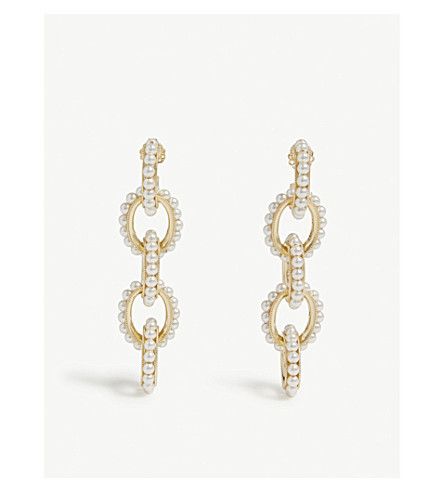 Selfridges deals pearl earrings