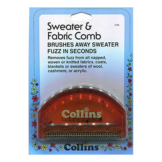 Collins d-Fuzz-it Sweater & Fabric Comb
