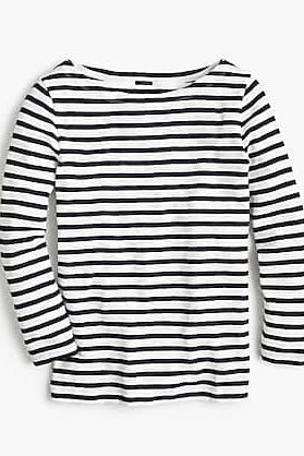Striped Boatneck T-shirt