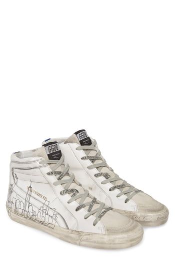 NYC Graphic High Top Sneaker