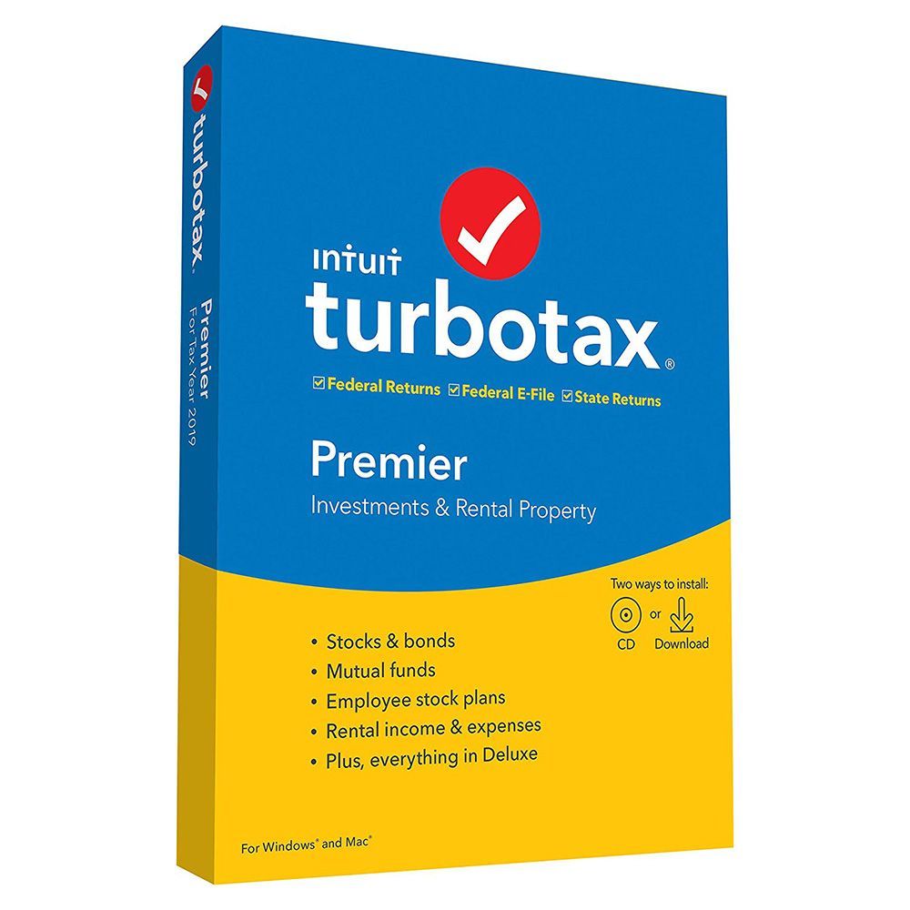 TurboTax Premier + State 2019