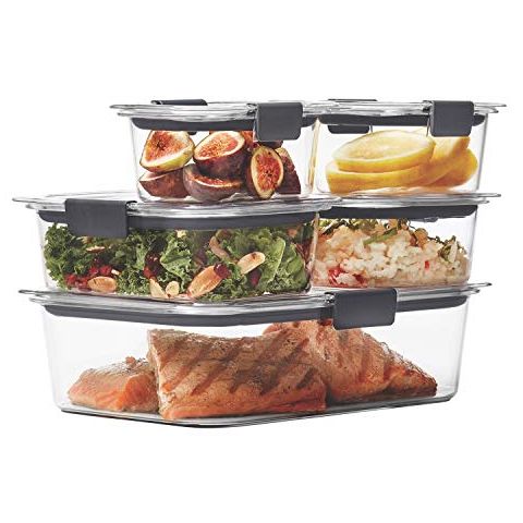 Rubbermaid Brilliance Leak-Proof Food Storage Containers (5-pack)