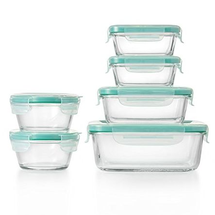 OXO Good Grips Smart Seal Container Glass Container Set (6-pack)