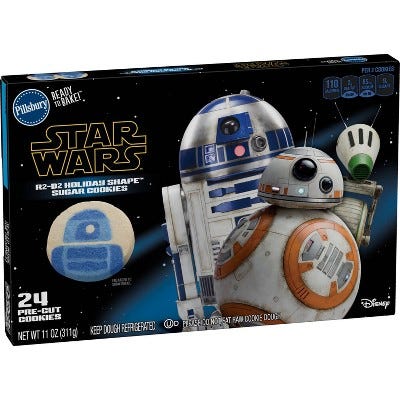 Pillsbury Ready to Bake Star Wars Sugar Cookies - 24ct/11oz