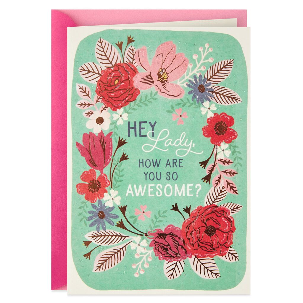 How Are You So Awesome Valentine's Day Card