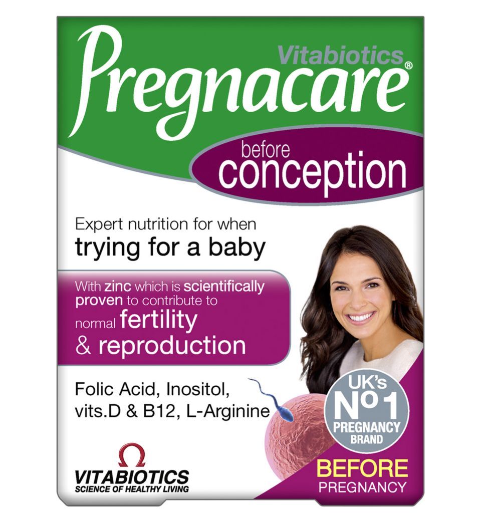 Vitabiotics Pregnacare Conception 30 One-a-Day tablets