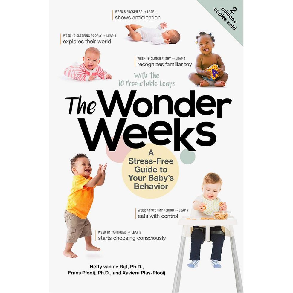 ‘The Wonder Weeks: A Stress-Free Guide to Your Baby’s Behavior’ by Hetty van de Rijt, Ph.D., Frans X. Plooij Ph.D., and Xaviera Plooij 