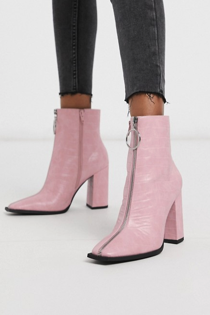 Payback Ankle Boot With Zip Detail