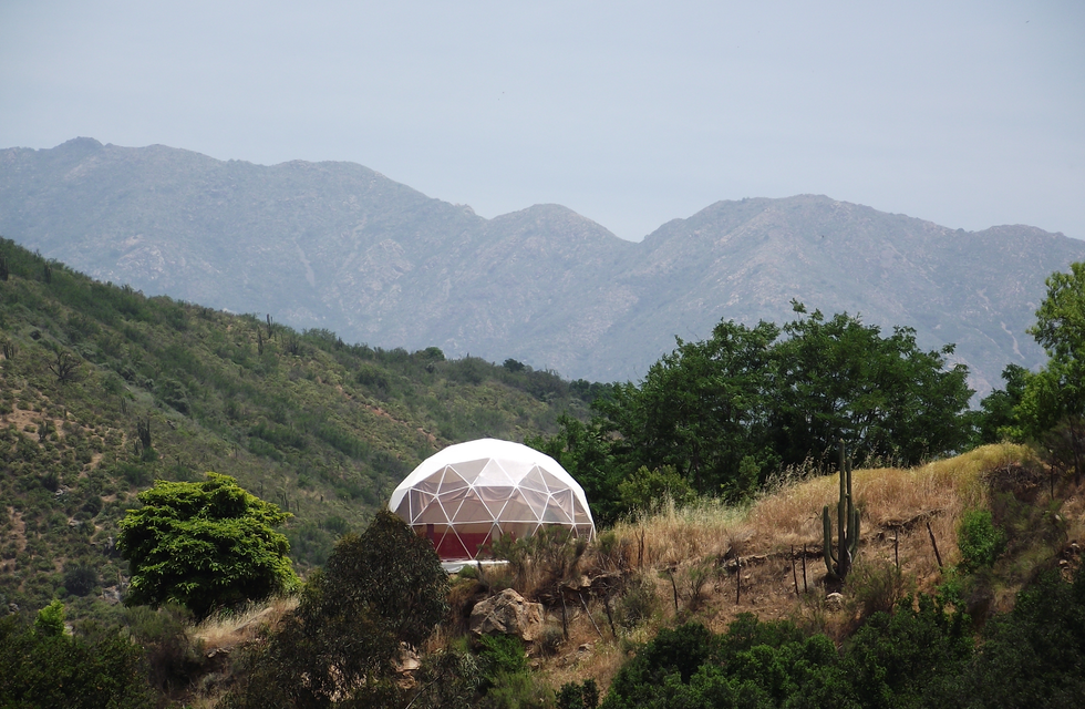 Photos: What It's Like to Go Glamping in a Geodesic Dome on Airbnb