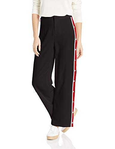 Aritzia TNA The Tearaway Pant Side Snap Track Pants Stripe Size