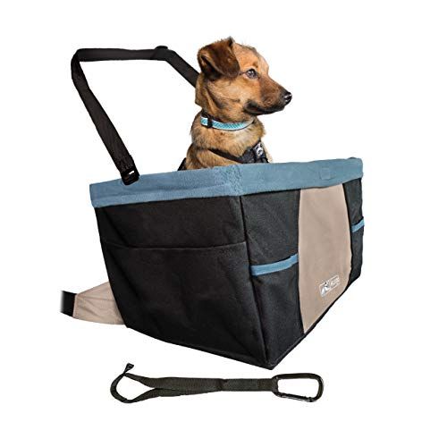 Kurgo Rover Booster Dog Car Seat with Seat Belt 