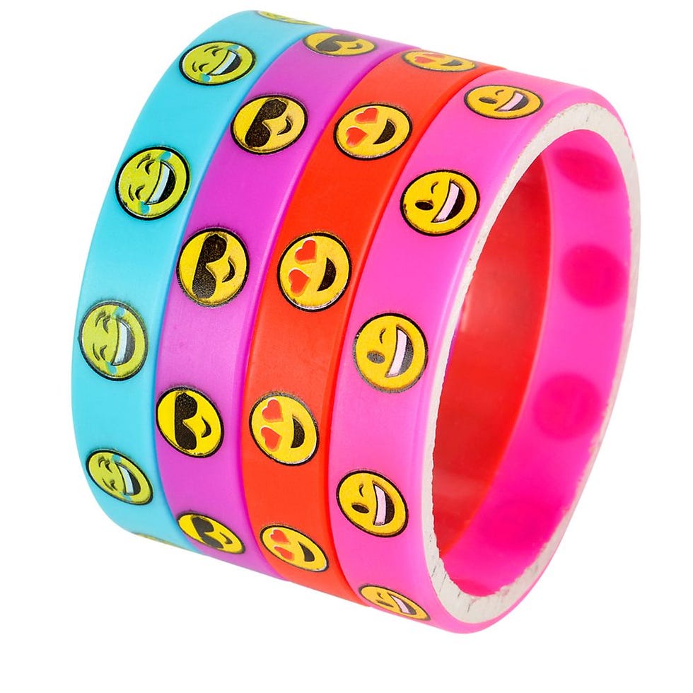Emoji Silicone Bracelets