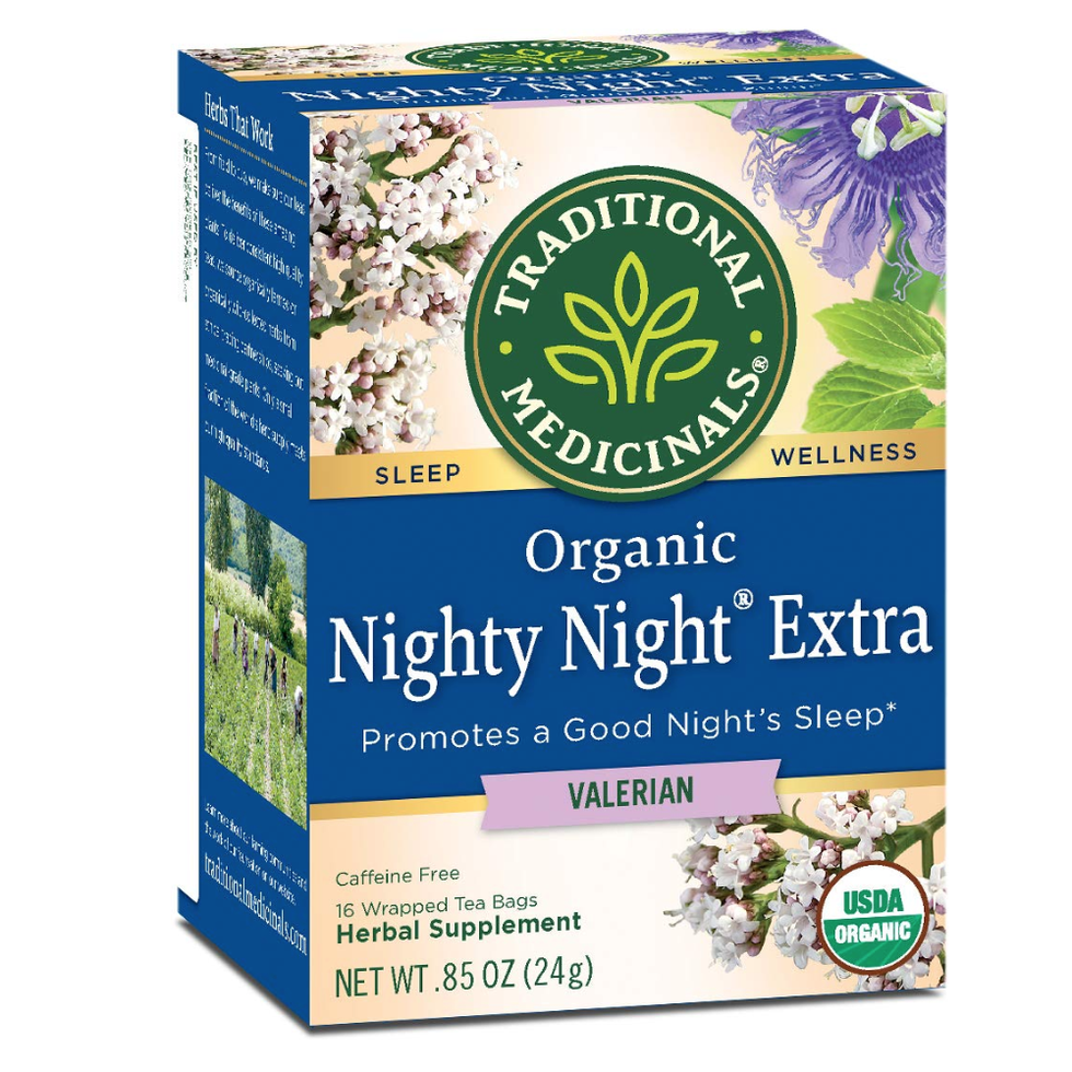 Organic Nighty Night Valerian Relaxation Tea 