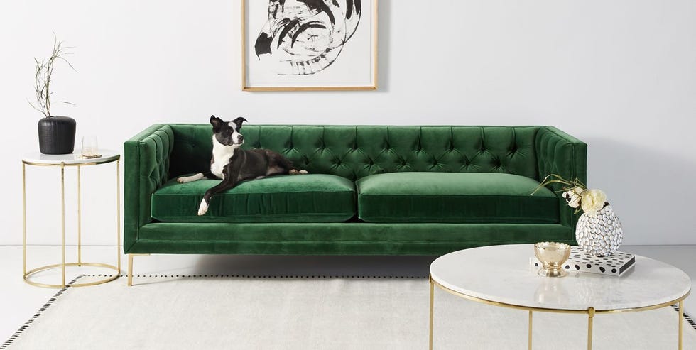 Mina Two-Cushion Sofa by Anthropologie