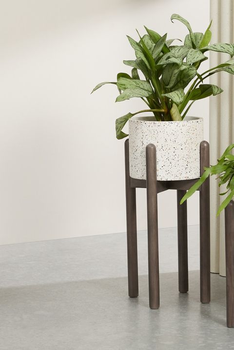 best indoor plant pot stands - planter on legs, standing