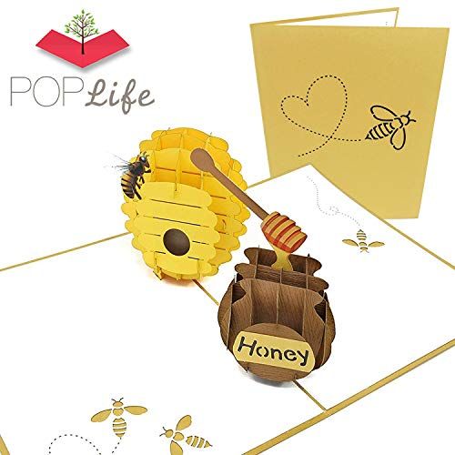 Poplife Honeybee & Honey Jar 3D 