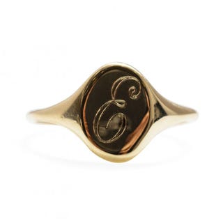 Small Heirloom Signet Ring