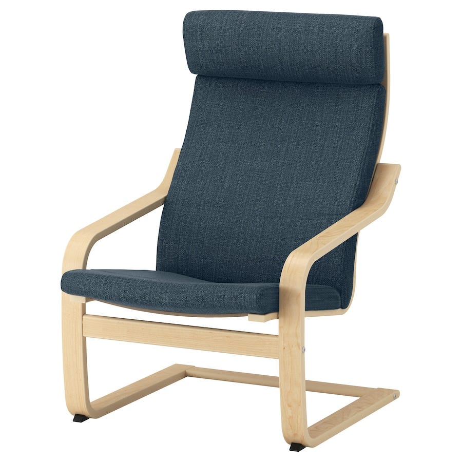 cheap wooden chair with arms