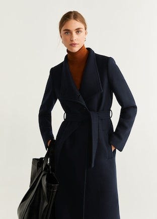 Belted Wool Coat