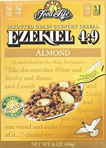 Ezekiel 4:9 Sprouted Whole Grain Cereal, Almond