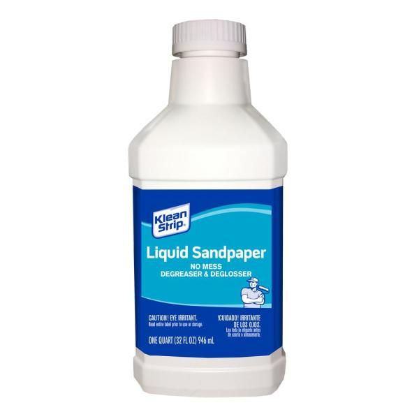Liquid Sandpaper Cleaner & Deglosser