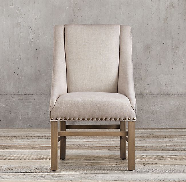 Comfortable dining chair online with arms