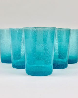 Set of 6 Recycled Glass Tumblers Set of 6 Recycled Glass Tumblers