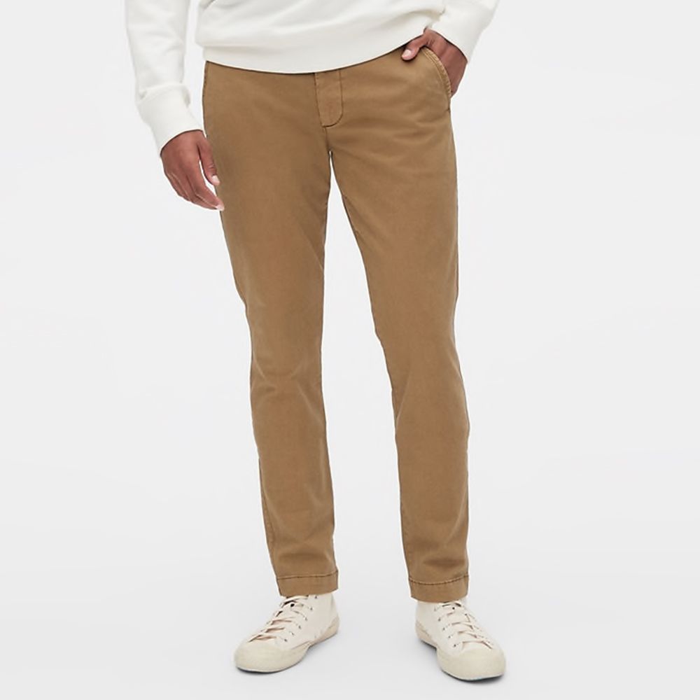 original khakis in skinny fit with gapflex