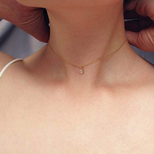 Gold Choker Necklace  
