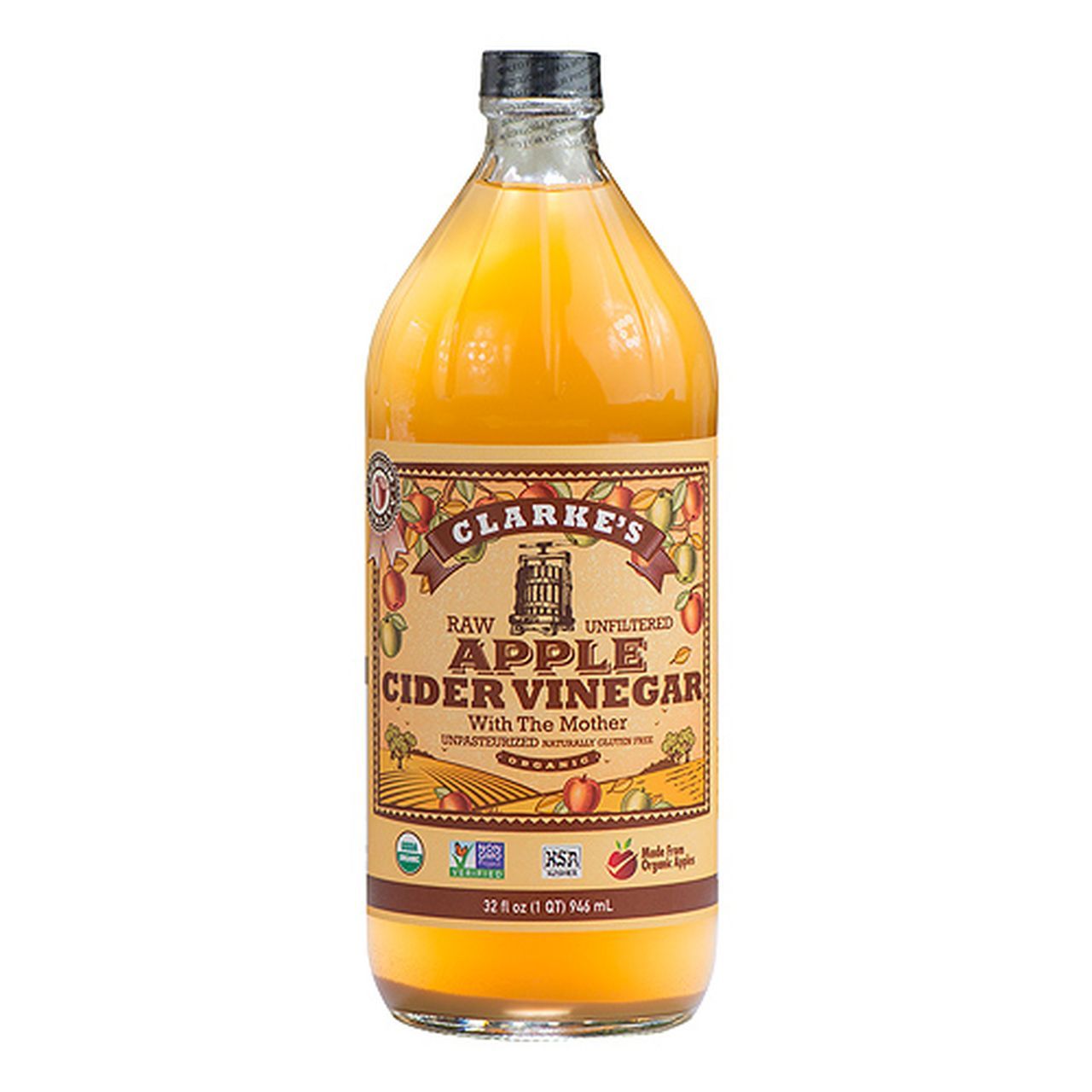 Clarke's Raw Apple Cider Vinegar