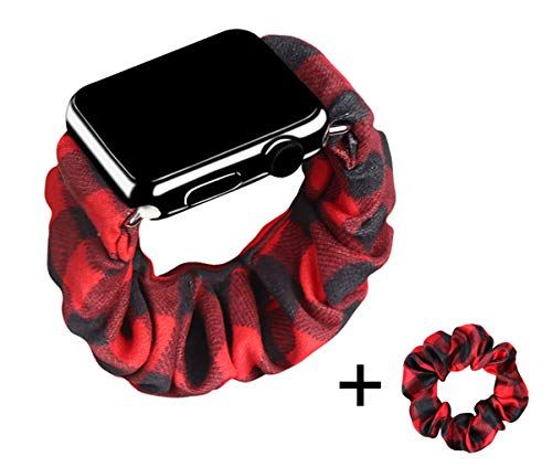 Cinturino elastico Scrunchie compatibile con Apple Watch