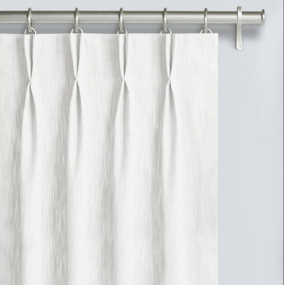 Unlined 2 Pleat Curtains