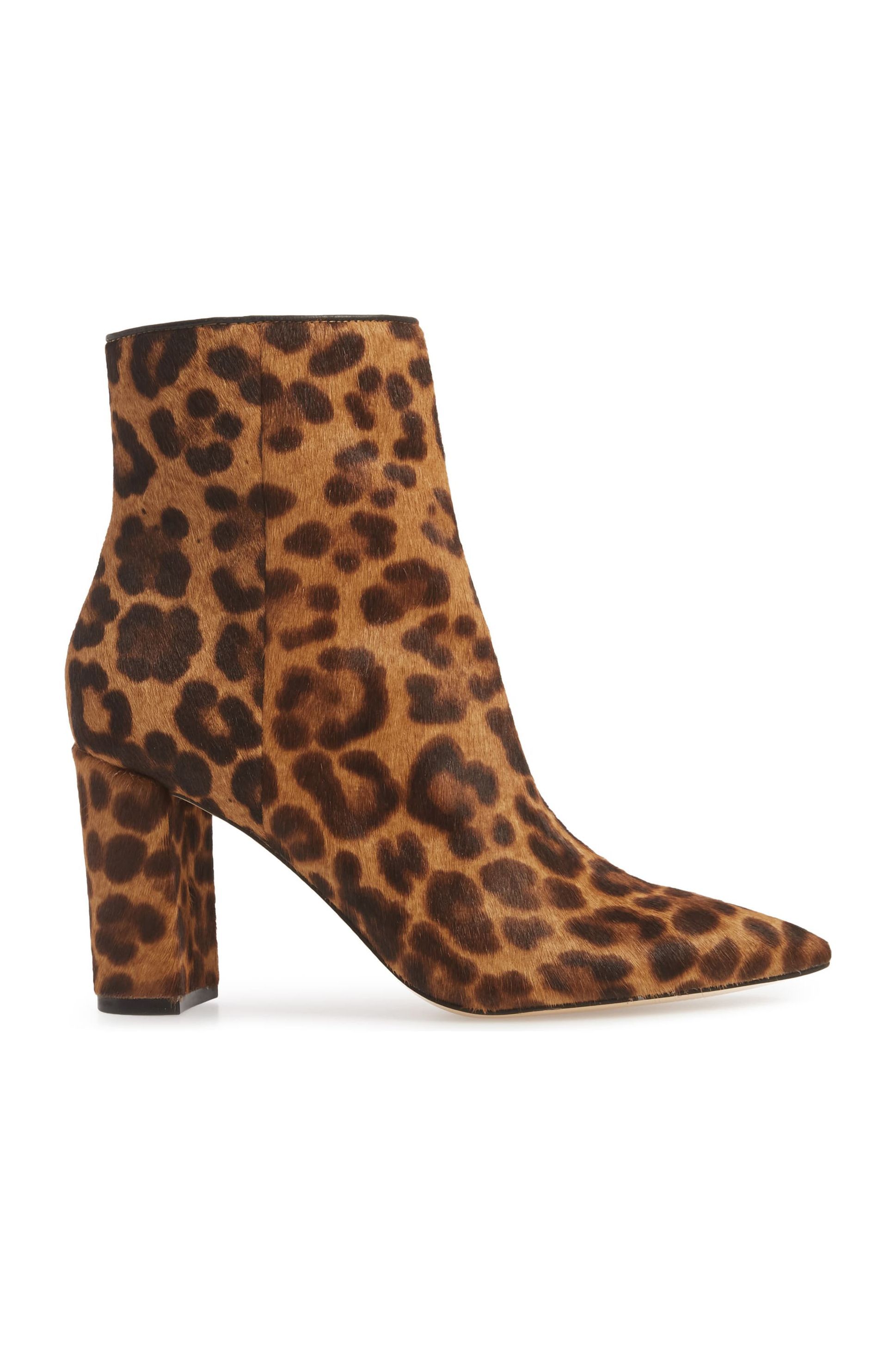 designer leopard print boots